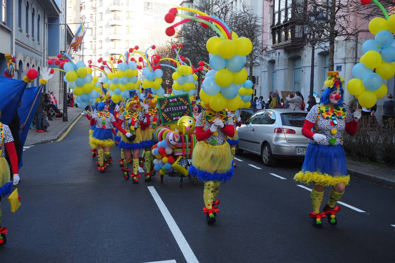 El Astillero vibró durante las fiestas de carnaval.