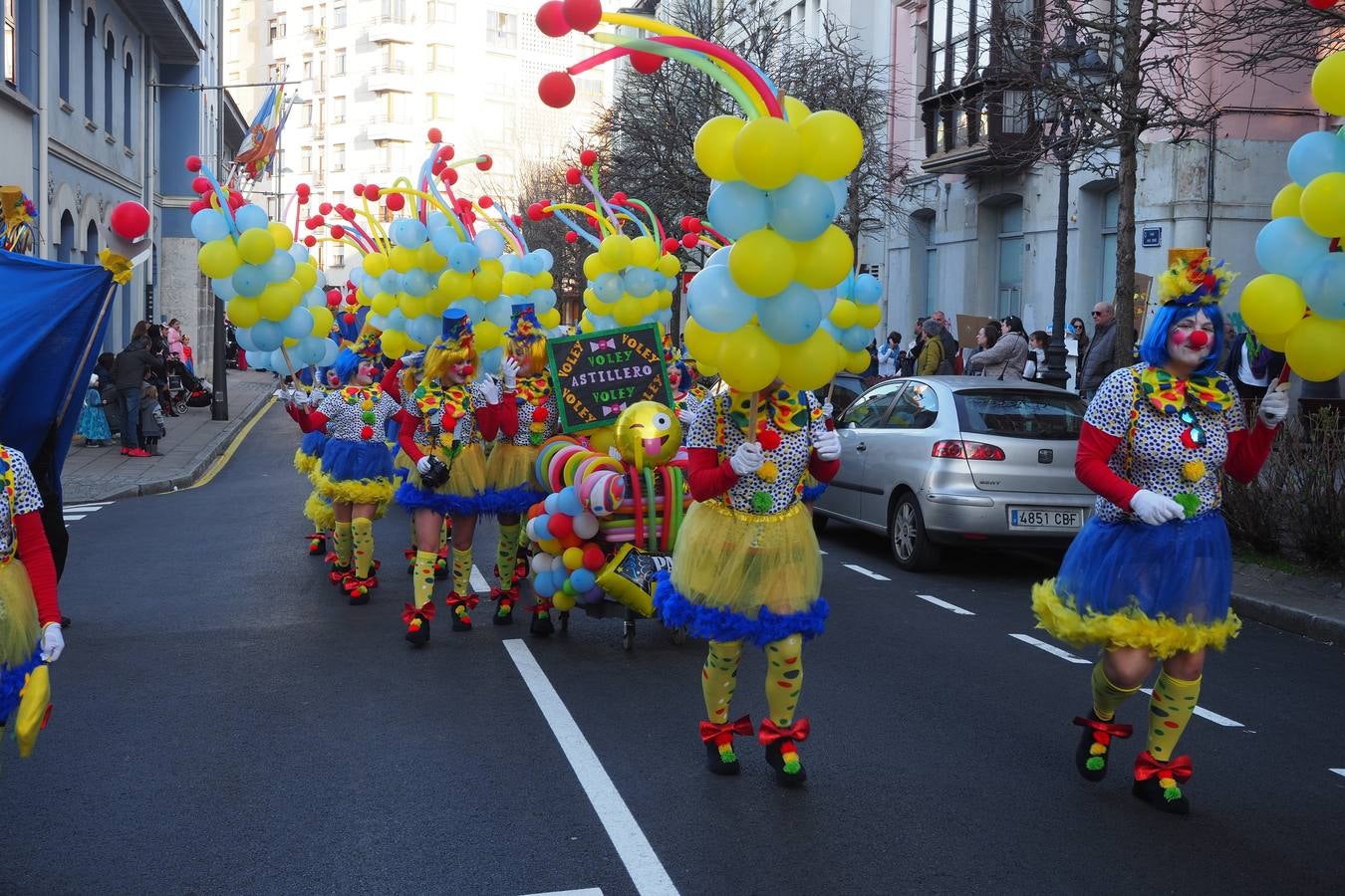 El Astillero vibró durante las fiestas de carnaval.