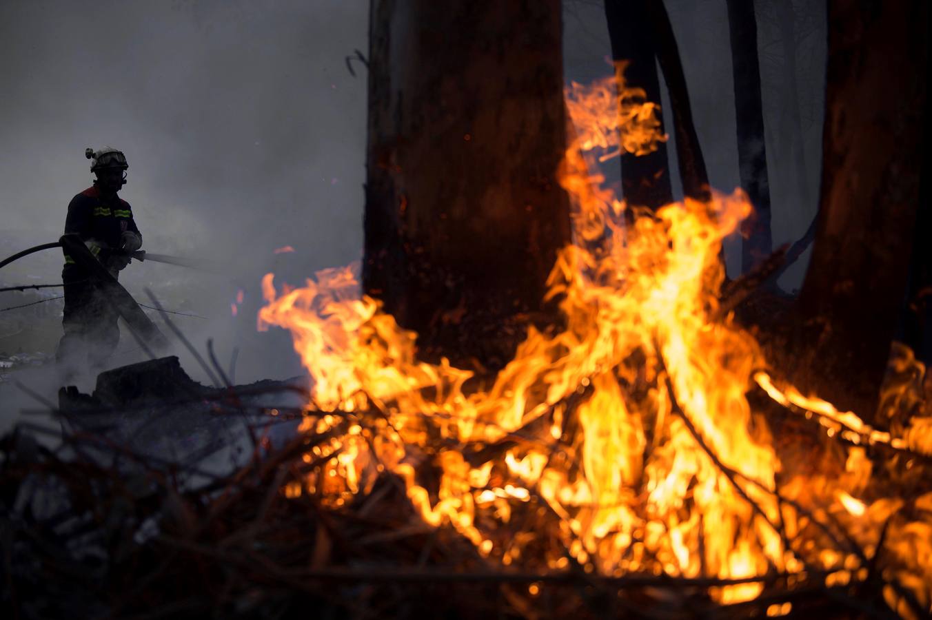 Fotos: Incendios en Cantabria