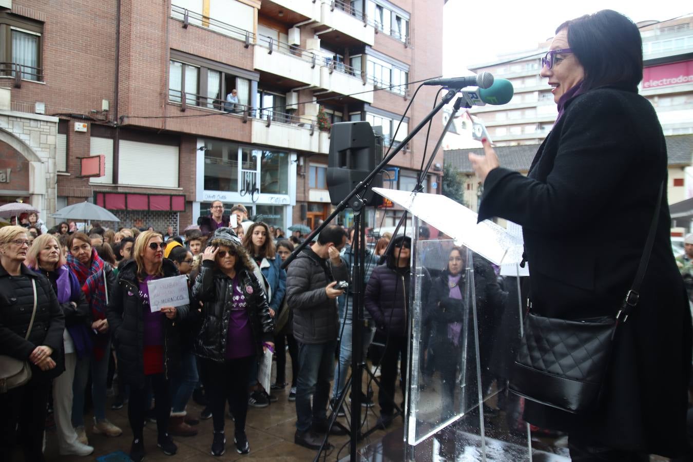 Manifestación celebrada este viernes en Castro Urdiales