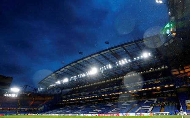 El estadio del Chelsea, Stamford Bridge.