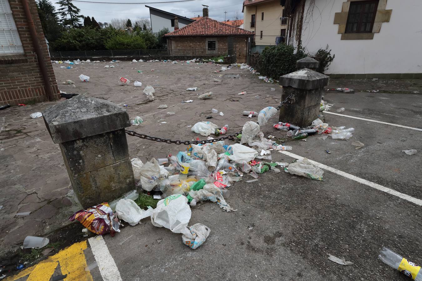 Fotos: Así quedó Cabezón tras el carnaval