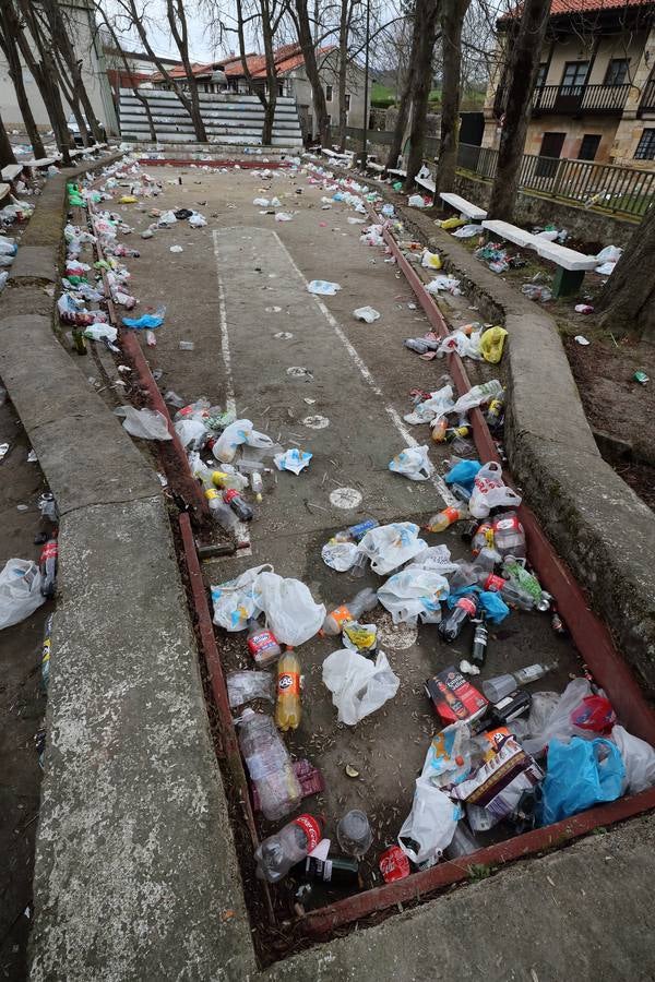 Fotos: Así quedó Cabezón tras el carnaval