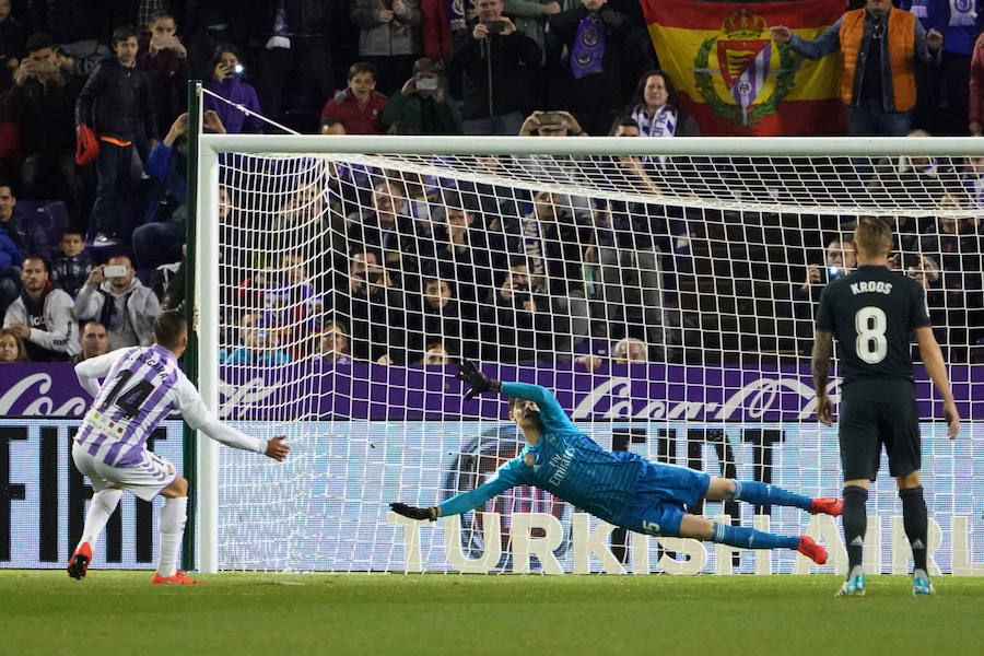 Las mejores imágenes del Real Valladolid-Real Madrid, de la 27ª jornada de Liga. 