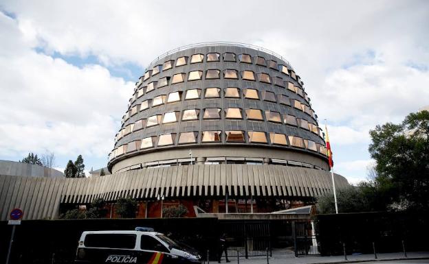 Sede del Tribunal Constitucional en Madrid.