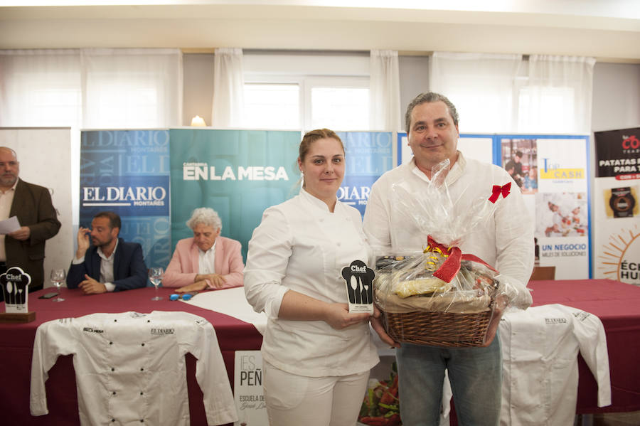 Fotos: Vicente Alonso y Ana María Castro, los chefs de 2019 de Cantabria