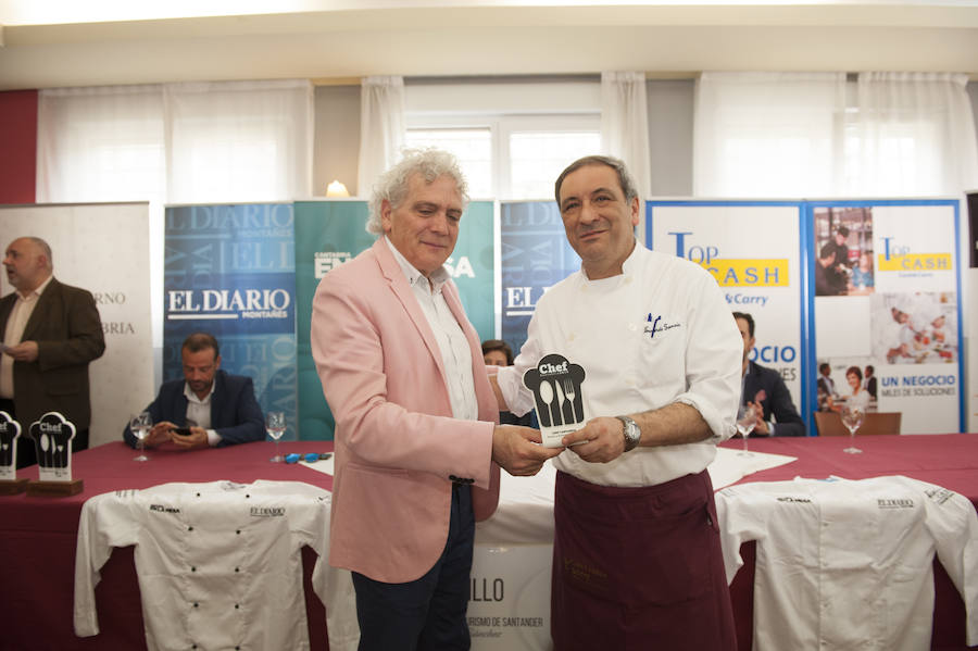 Fotos: Vicente Alonso y Ana María Castro, los chefs de 2019 de Cantabria