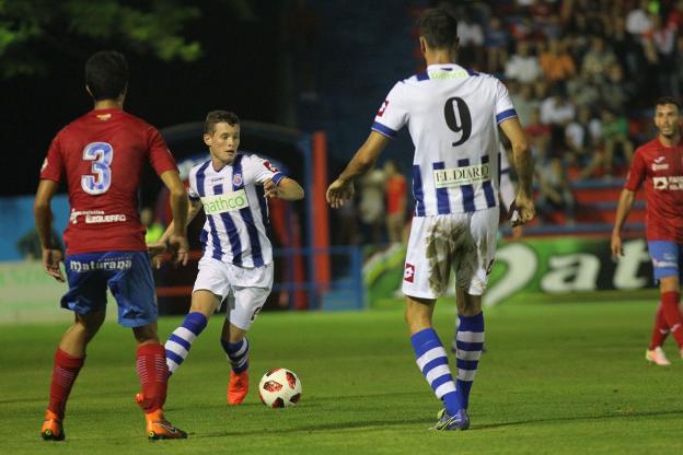 La lesión de Borja Docal deja un hueco en la plantilla.