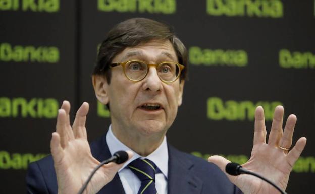 El presidente de Bankia, José Ignacio Goirigolzarri..