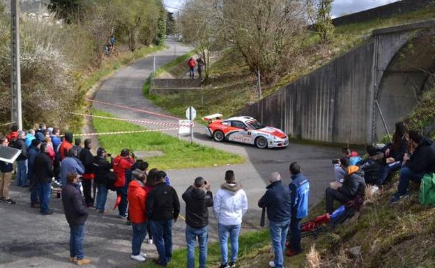 Imagen del Rallysprint de Hoznayo en 2018.