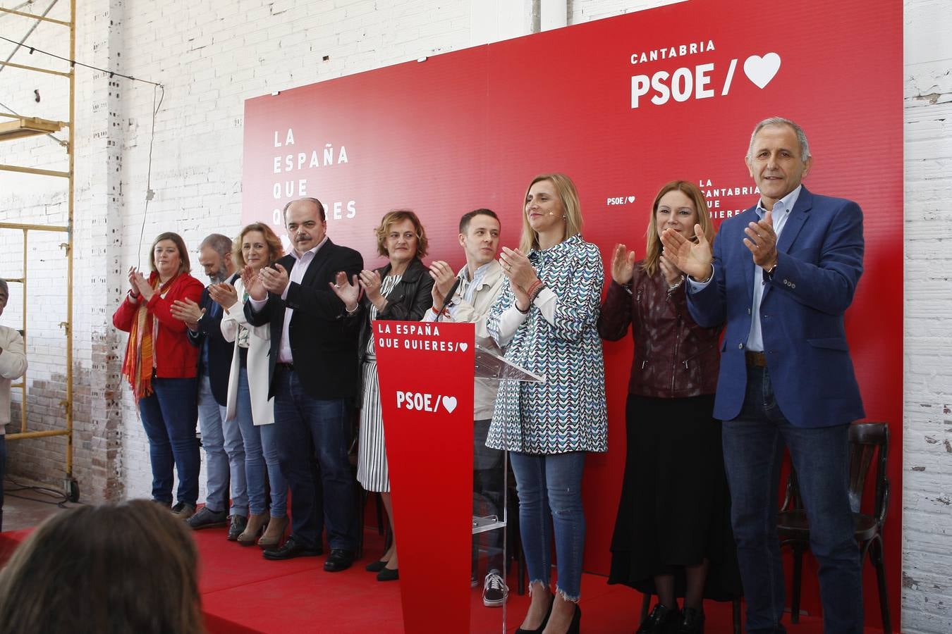 El PSOE cántabro ha rpesentado oficialmente a sus candidatos para las elecciones del 28 de abril.