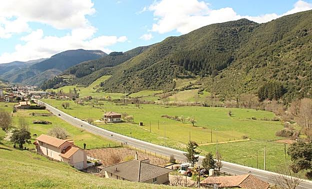 La Pedreña, zona donde se quería instalar el parque entre Ojedo y Aliezo. 