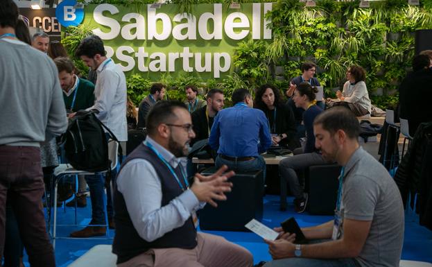 Encuentro de emprendedores con asesores financieros del Banco Sabadell.: