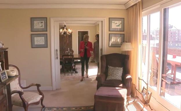 Visita de Ruth Llano al inmueble.