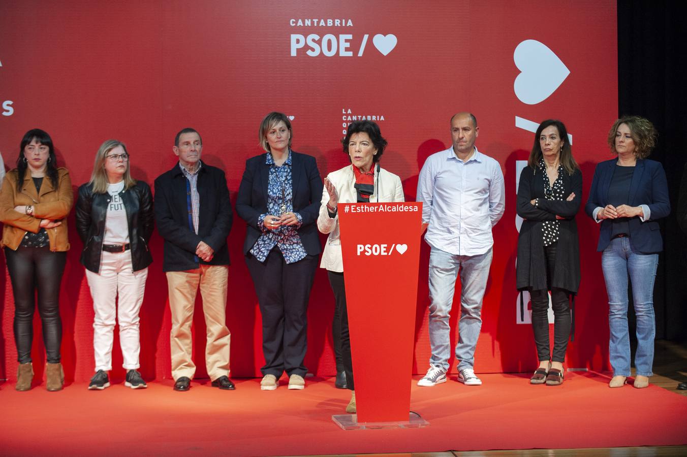 Fotos: Isabel Celaá visita Cantabria