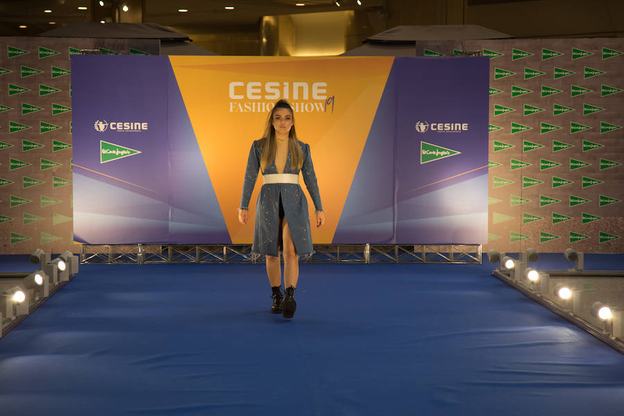 Gran éxito del 'fashion show' de los alumnos de moda de Cesine celebrado en El Corte Inglés