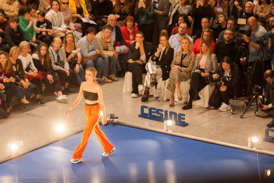 Gran éxito del 'fashion show' de los alumnos de moda de Cesine celebrado en El Corte Inglés