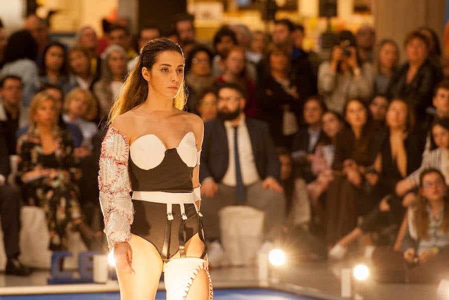 Gran éxito del 'fashion show' de los alumnos de moda de Cesine celebrado en El Corte Inglés