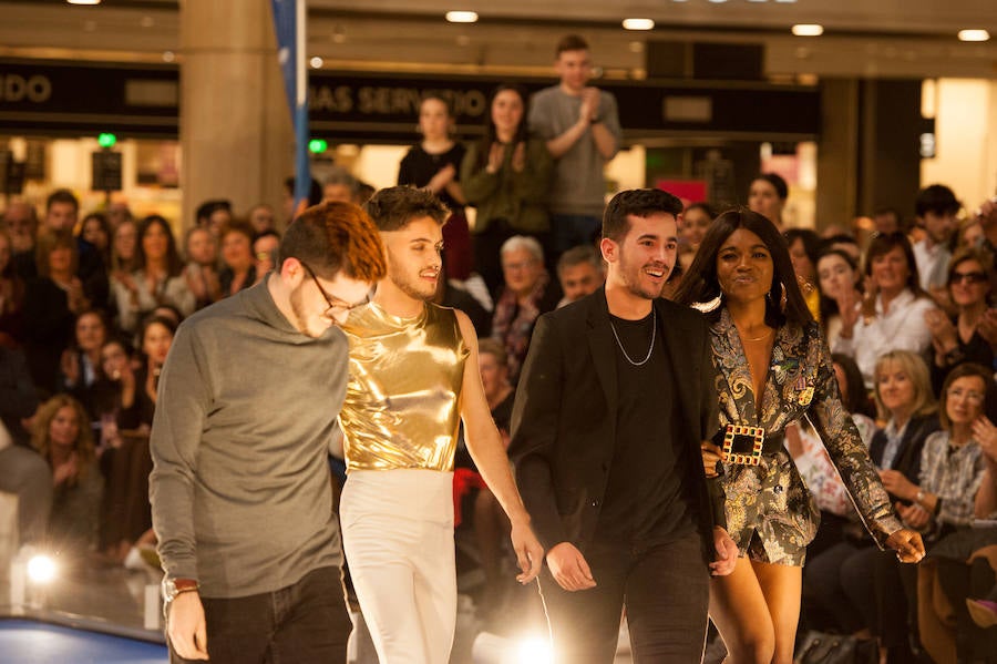 Gran éxito del 'fashion show' de los alumnos de moda de Cesine celebrado en El Corte Inglés