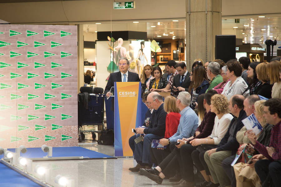 Gran éxito del 'fashion show' de los alumnos de moda de Cesine celebrado en El Corte Inglés