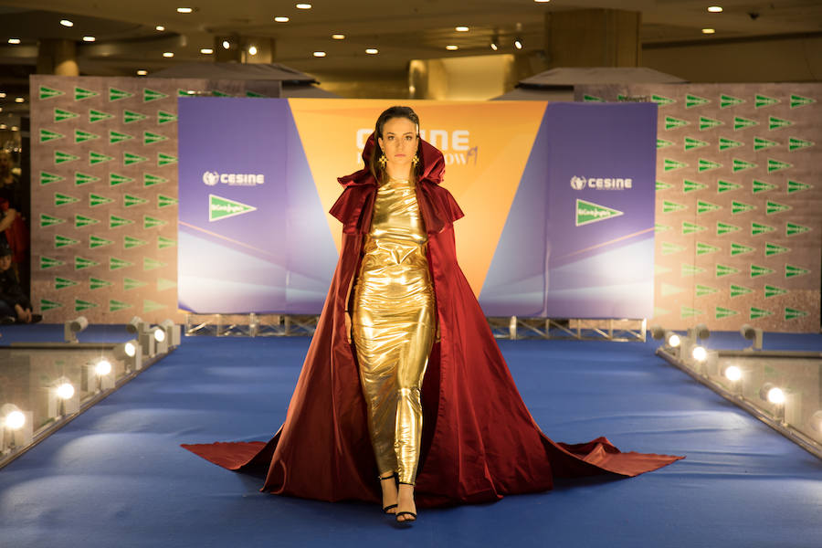 Gran éxito del 'fashion show' de los alumnos de moda de Cesine celebrado en El Corte Inglés