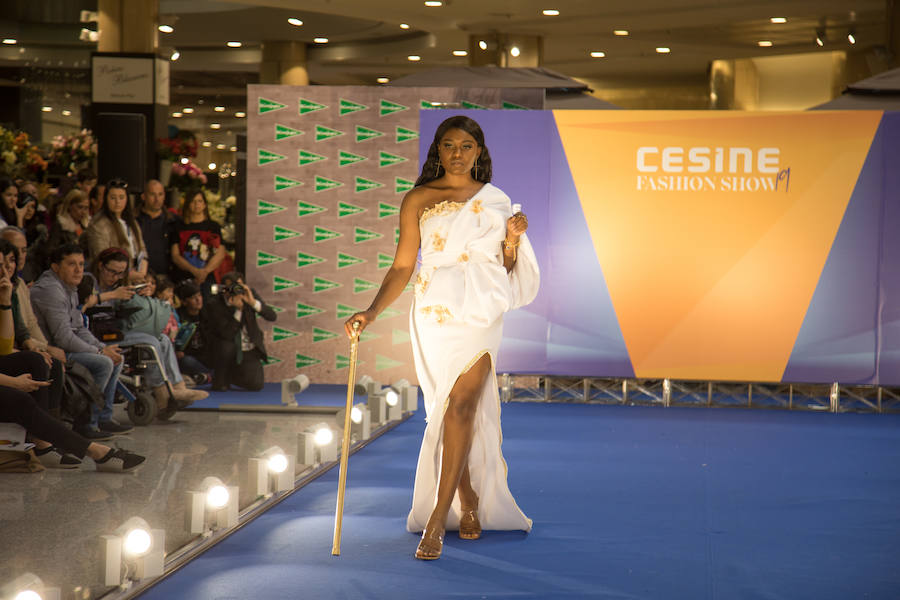 Gran éxito del 'fashion show' de los alumnos de moda de Cesine celebrado en El Corte Inglés