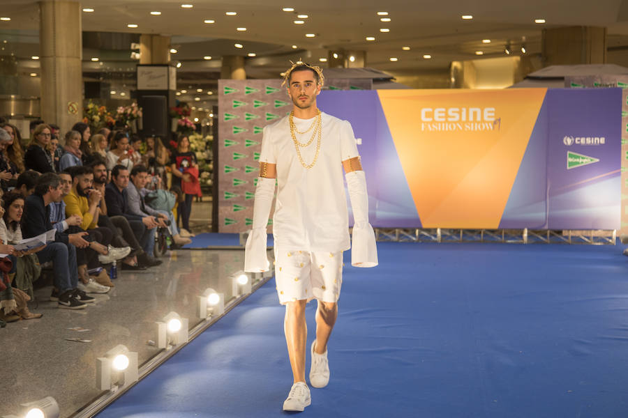 Gran éxito del 'fashion show' de los alumnos de moda de Cesine celebrado en El Corte Inglés