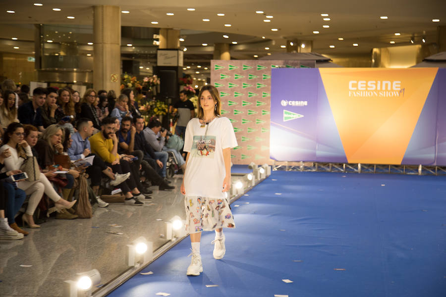 Gran éxito del 'fashion show' de los alumnos de moda de Cesine celebrado en El Corte Inglés