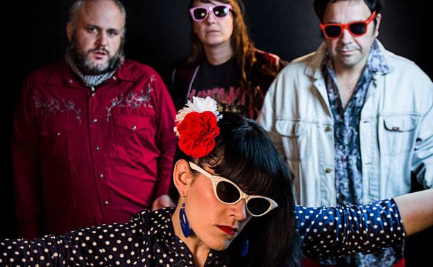 La sala BNS acoge hoy la actuación de Juana Chicharro, banda de punk con influencia flamenca.