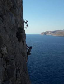 Imagen secundaria 2 - Un paraíso de la escalada en el Mar Egeo
