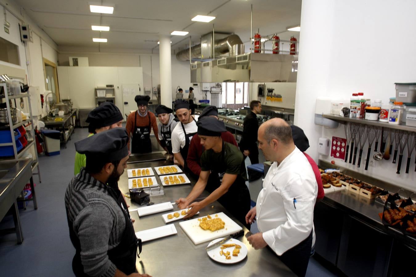 Fotos: Cocinas en marcha