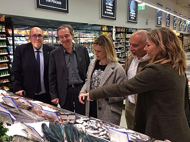 Jesús Oria, Eulogio Sánchez, Verónica Samperio, Alfredo Rodríguez y Marta López