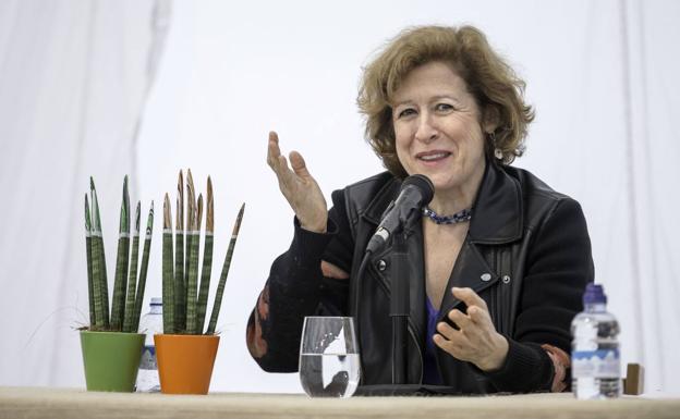 La escritora Berna González Harbour es una de las protagonistas de la Feria. 