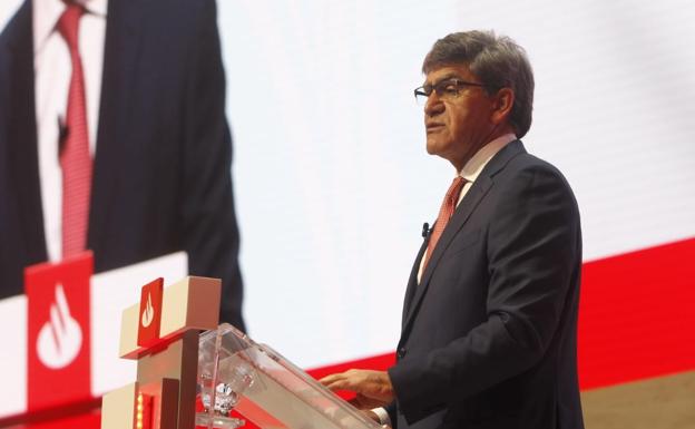 José Antonio Álvarez, durante su intervención.