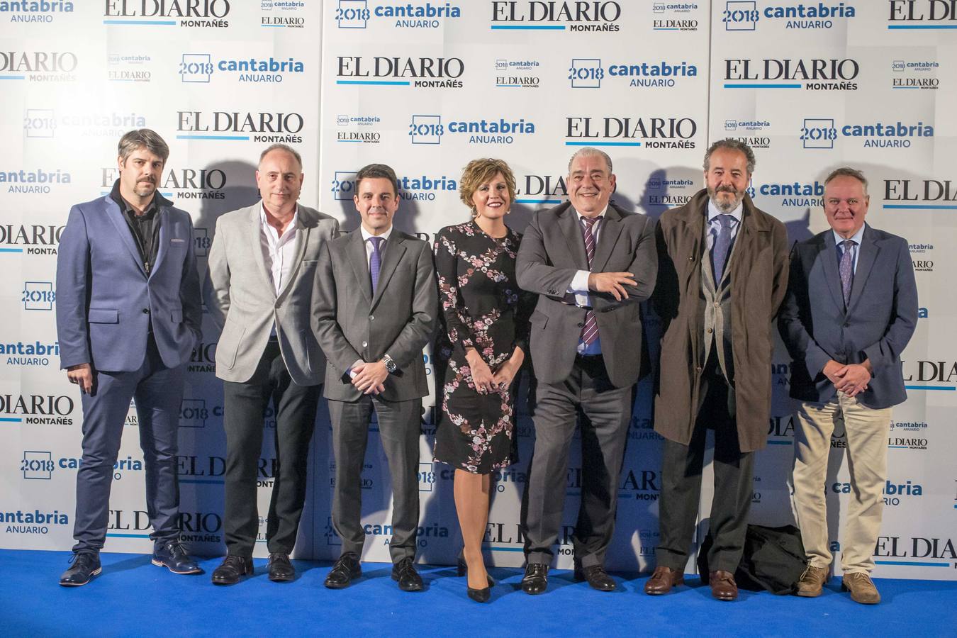 David Lebrero, Antonio Pérez, Rubén Riaño, Yolanda Alonso, Pedro Fernández, Santiago Cifrián y César Gil.