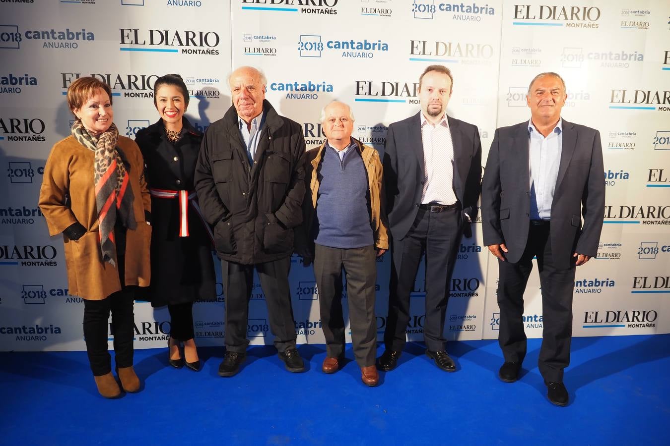 Teresa Puente, Claudia Sánchez, Adolfo Dueñas, Joaquín Bedia, Sergio Pando y Óscar Boo.