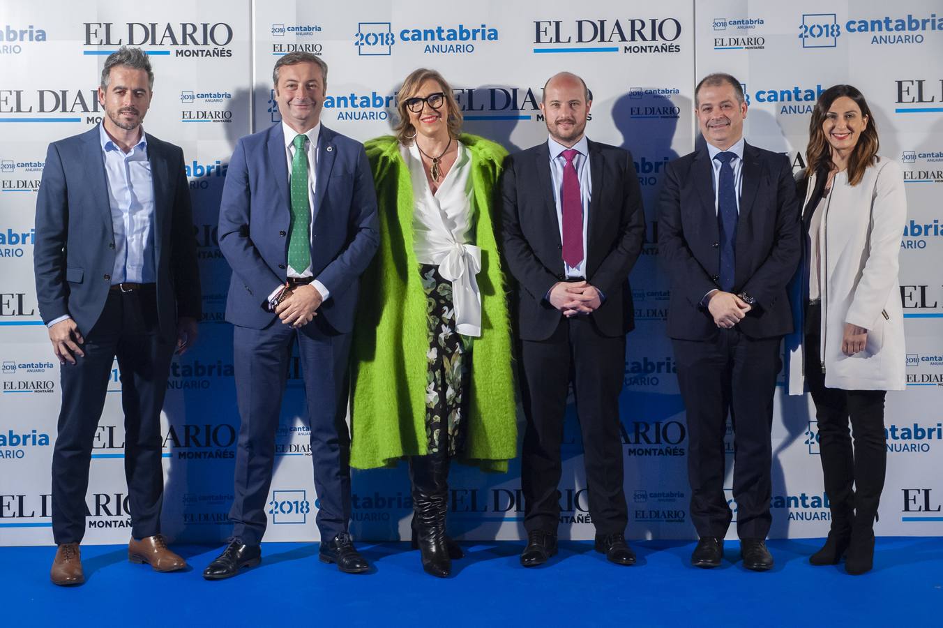 Sergio Reigadas, Alfredo Pérez, Mar Garralda, Enrique Palacio, Rubén Calderón y Carmen López.