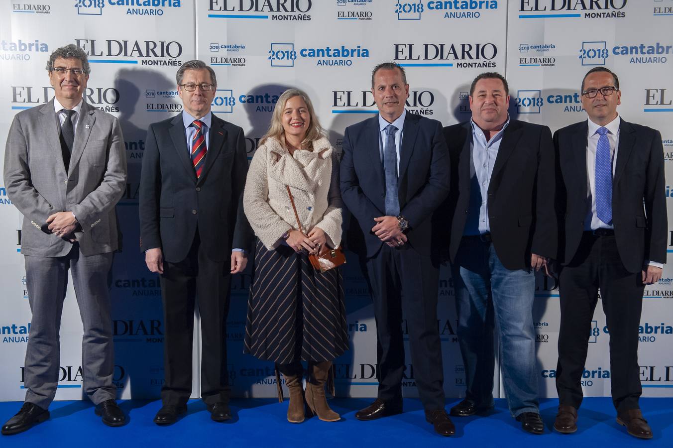 Carlos Díez, Kepa Hernández, Estefanía de Pablos, José Antonio García, Fernando Arronte y Raúl Ciniano.