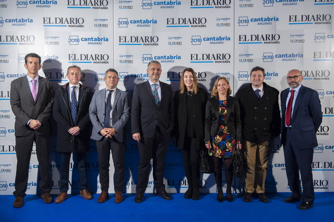 Raúl Torices, Luis Ángel Sarabia, Mario Díez, Javier García, María Montaraz, Alicia Gómez, Jesús Alonso y Fernando Rodiño.