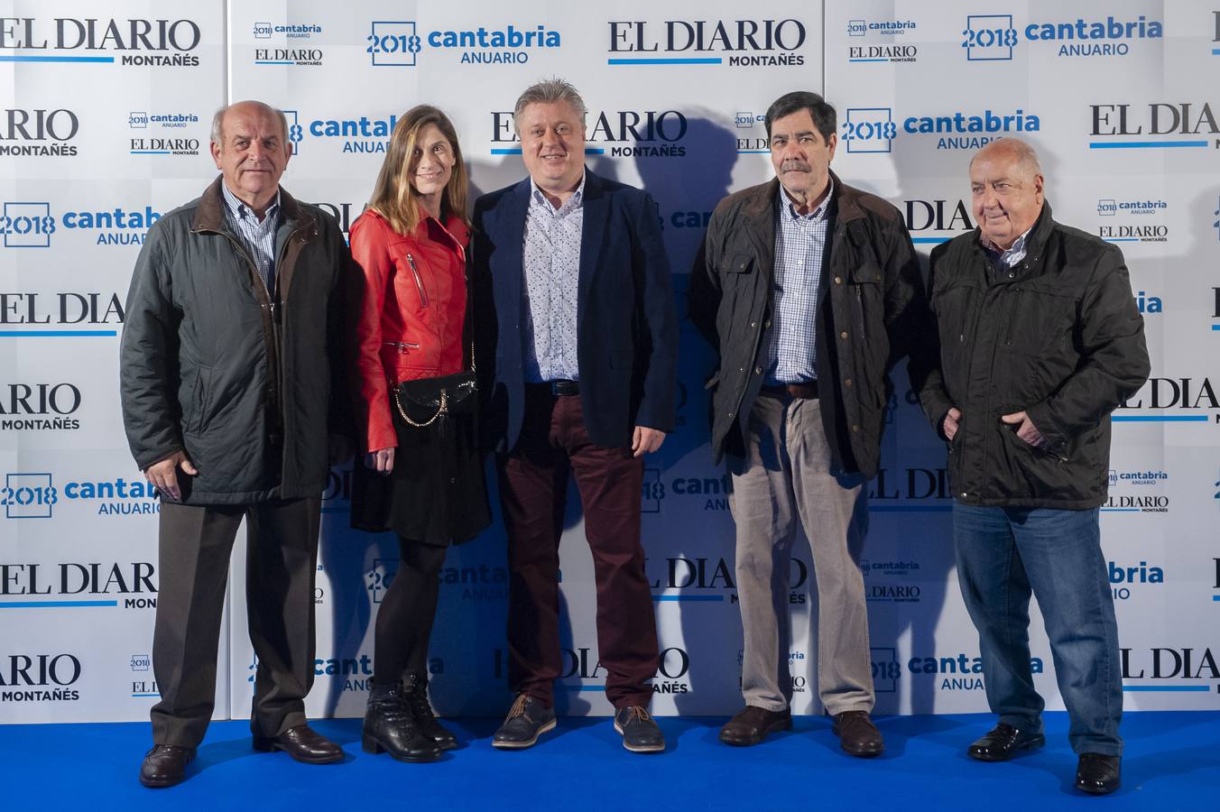 Fernando Ateca, Mónica Aira, Eladio García, Tiburcio Moreno y Fidel García.