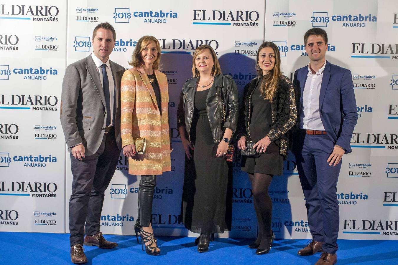 Miguel González, Mónica Gómez, Rosa Viota, Flor Cervera y Carlos González.