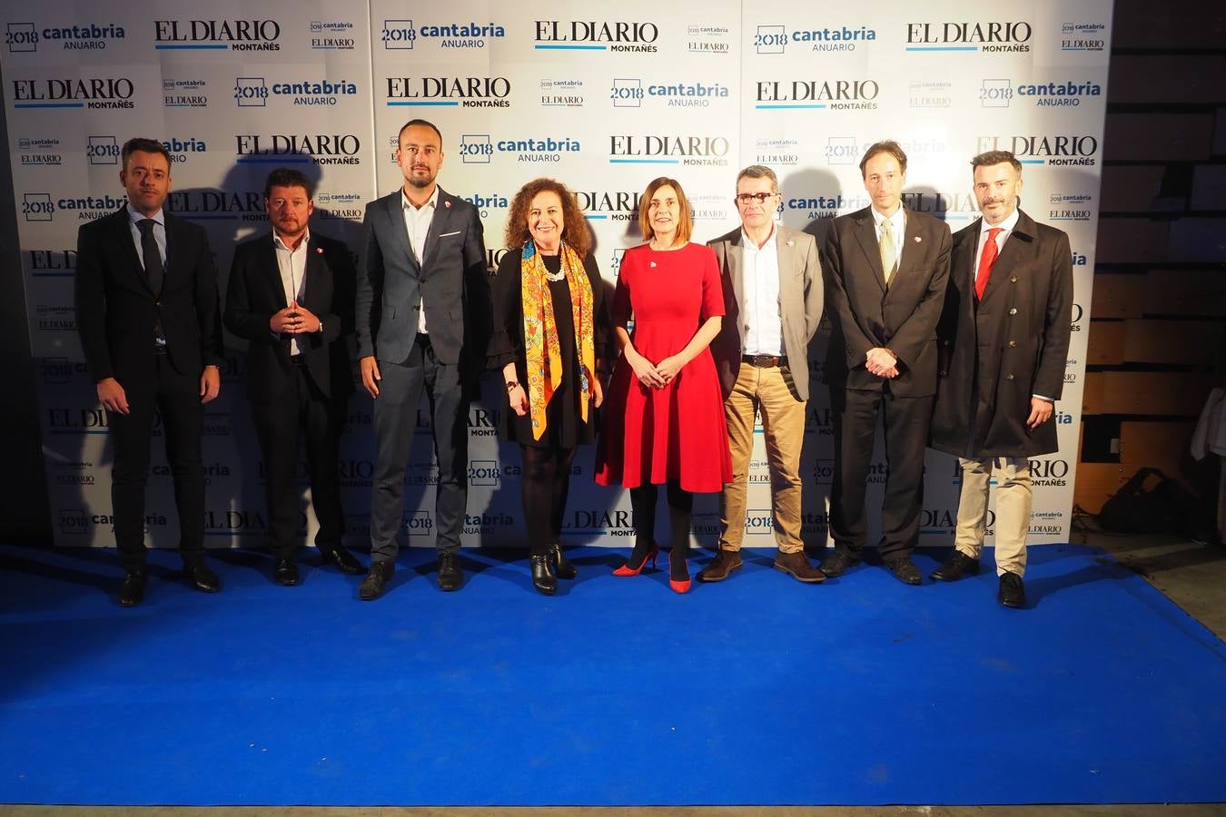 Raúl Huerta, Jesús Sánchez, Javier López, Mª Teresa Noceda, Paula Fernández, Pedro Pérez, José Luis Gochicoa y Pedro Velarde.