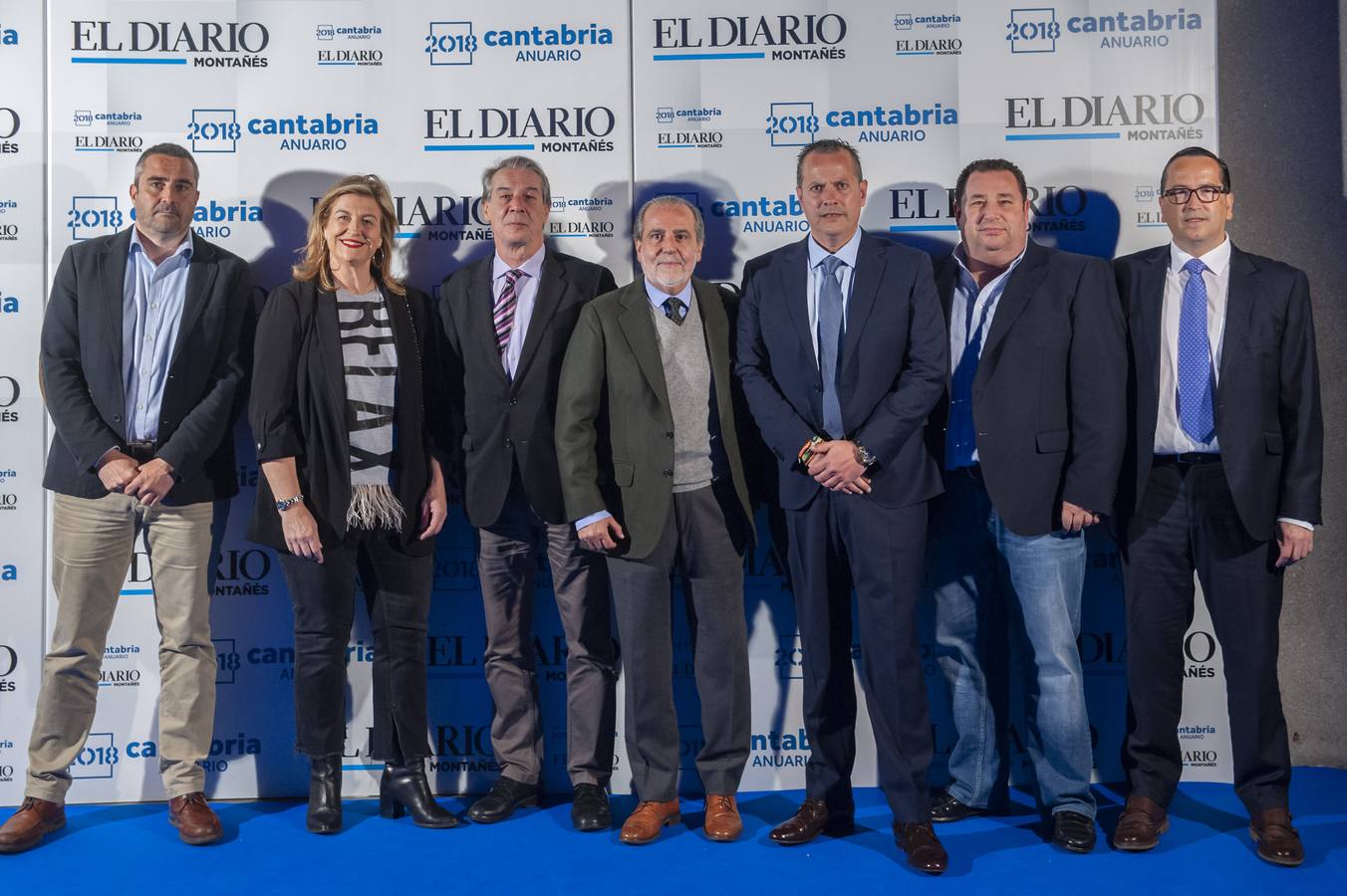 Juancho Castillo, Ana González Cortés, Jesús Serrera, Juan Calzada, José Antonio García, Fernando Arronte y Rául Ciniano.