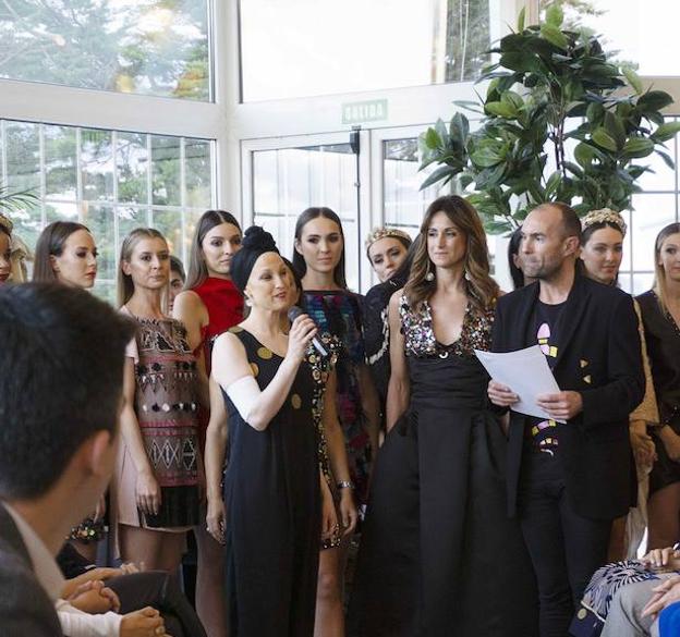 La modelo Andrea Llama, todo un ejemplo de superación.