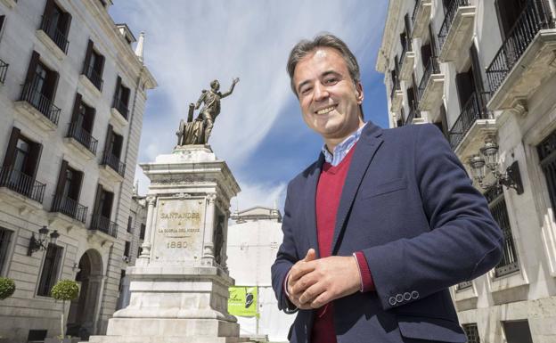 Diego Movellán, candidato del Partido Popular al Congreso por Cantabria.