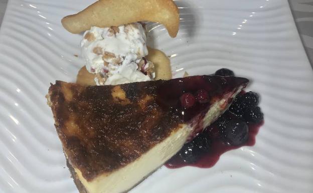 Tarta de queso pasiega. :