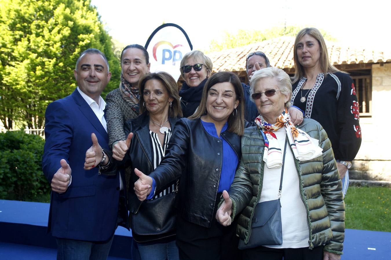 Los populares cántabros han presentado a sus candidatos en la Casa de Juntas de Puente San Miguel, en Reocín.