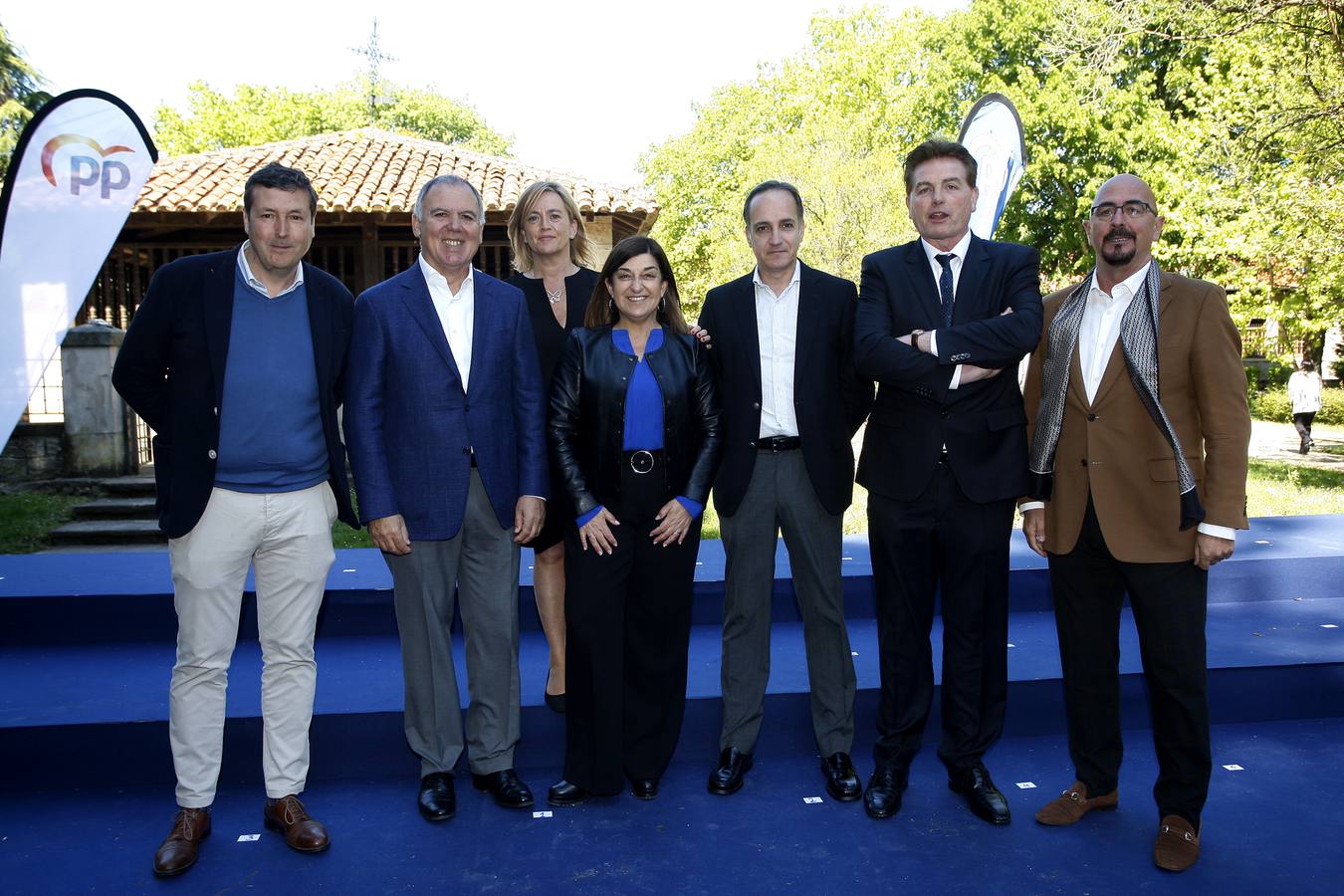 Los populares cántabros han presentado a sus candidatos en la Casa de Juntas de Puente San Miguel, en Reocín.