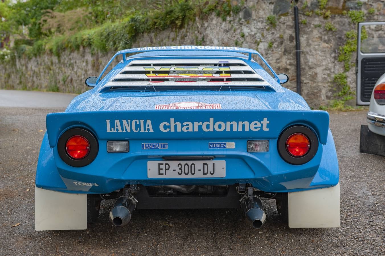 Impresionante trasera del Lancia Stratos.