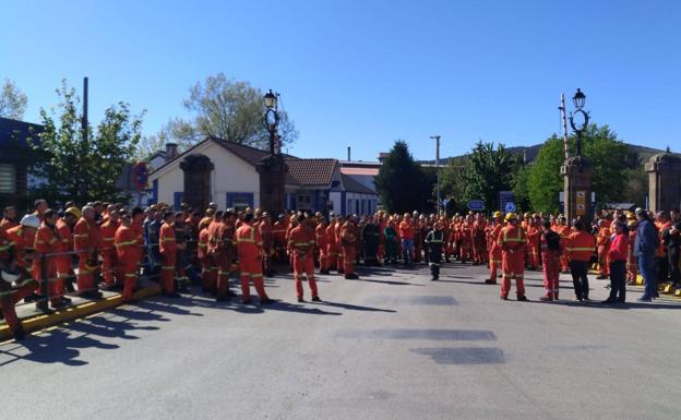 Imagen de uno de los paros parciales de hoy